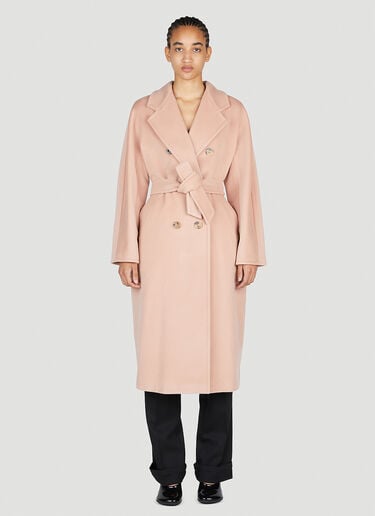 마담 더블 브레스티드 코트 Max Mara 마담 더블 브레스티드 코트 핑크 max0253013
