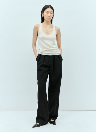 Max Mara Cashmere Tank Top Cream max0255002
