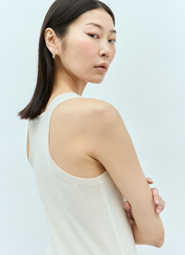 Max Mara Cashmere Tank Top Cream max0255002