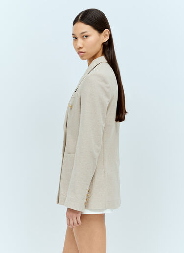 Double-Breasted Blazer Max Mara Double-Breasted Blazer Beige max0256017