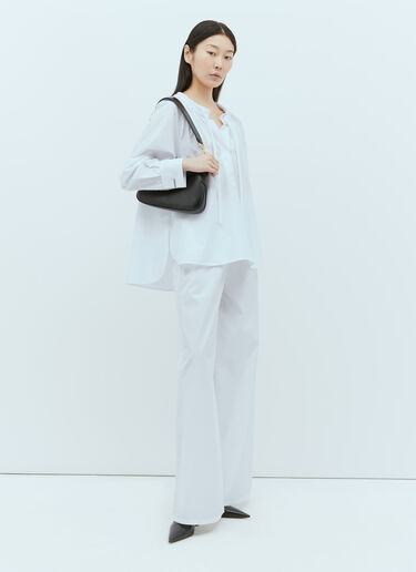 Max Mara オーバーサイズポプリンシャツ ホワイト max0256032