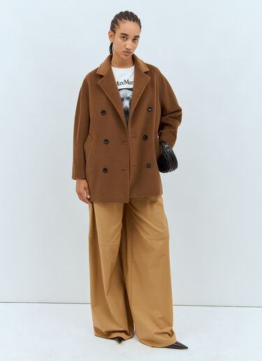 Max Mara 도그 프린트 맨투맨 화이트 max0257028