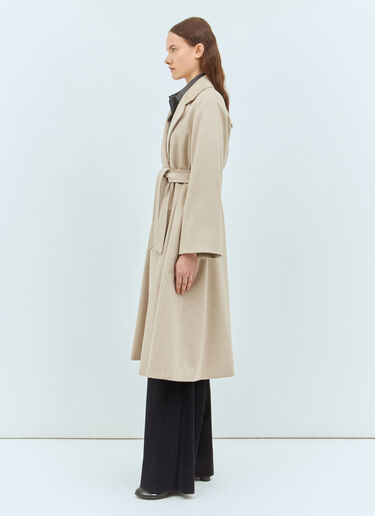 플레어 캐시미어 코트 Max Mara 플레어 캐시미어 코트 크림 max0258011