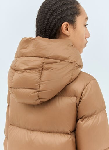 Max Mara 防水蓬松羽绒服  棕色 max0258026