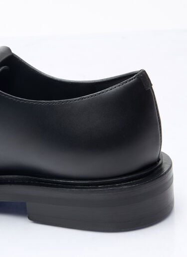 Max Mara 프린지 가죽 레이스업  블랙 max0258046