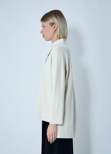 Max Mara 비스코스 원사 스웨터 크림 max0259001