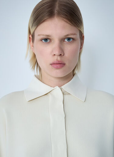 Max Mara 비스코스 원사 스웨터 크림 max0259001