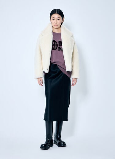 Max Mara 오버사이즈 울 & 캐시미어 스웨터 퍼플 max0259019