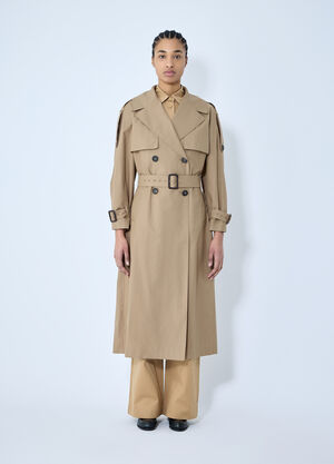 Max Mara 精裁风衣 米色 max0259029