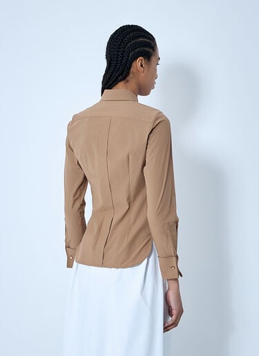Max Mara 버튼-다운 셔츠 베이지 max0260028