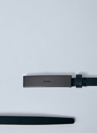 Logo Plaque Belt Max Mara Logo Plaque Belt Black max0260041