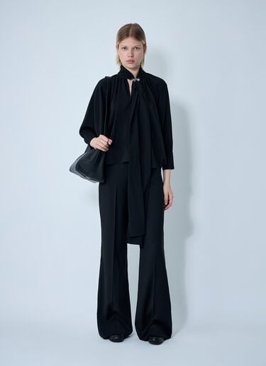 精裁羊毛裤 Max Mara 精裁羊毛裤 黑色 max0261001