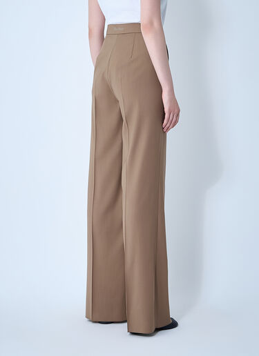 Max Mara Wool Pants Brown max0261002