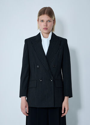 Max Mara Mattia 双排扣西装外套 黑色 max0261008