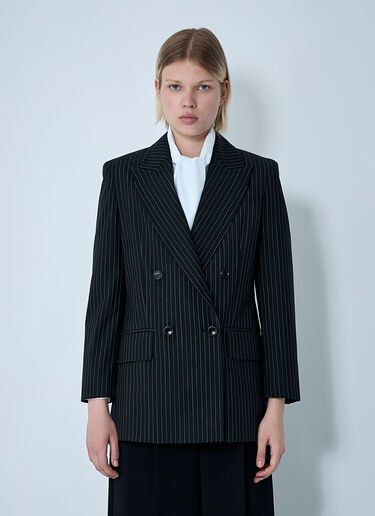 Max Mara Mattia 双排扣西装外套 黑色 max0261008