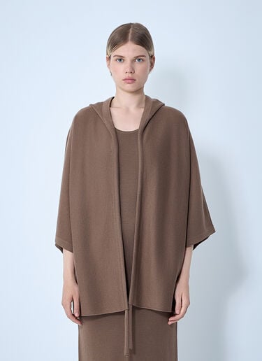 Max Mara Wool Cardigan Brown max0261021