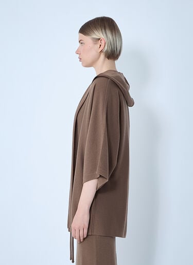 Max Mara Wool Cardigan Brown max0261021