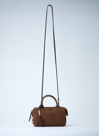 Max Mara Small Holdall Shoulder Bag Dark Brown max0261040
