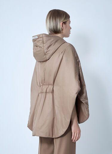 Oversized Nylon Jacket Max Mara Oversized Nylon Jacket Camel max0261044