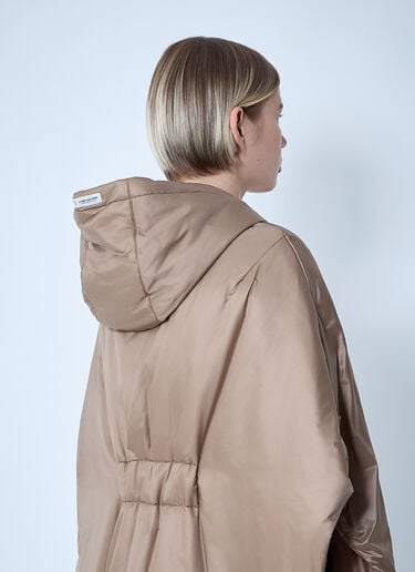Max Mara Oversized Nylon Jacket Camel max0261044