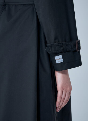 Max Mara Rain Trench Coat Black max0261047