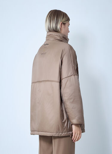 Max Mara Nylon Jacket Brown max0261048