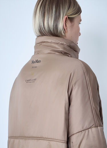 Max Mara Nylon Jacket Brown max0261048