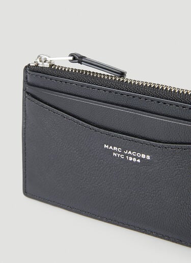 Logo Stamped Card Wallet Marc Jacobs Logo Stamped Card Wallet Black mcj0250043