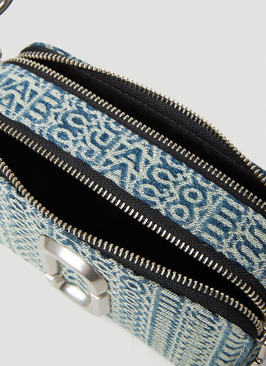 Monogram Washed Denim Snapshot Shoulder Bag Marc Jacobs Monogram Washed Denim Snapshot Shoulder Bag Blue mcj0253010
