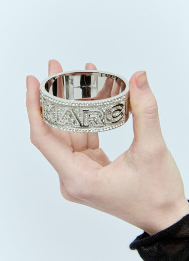 Marc Jacobs Monogram Crystal Cuff Silver mcj0255003