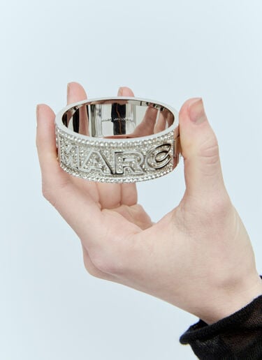 Monogram Crystal Cuff Marc Jacobs Monogram Crystal Cuff Silver mcj0255003