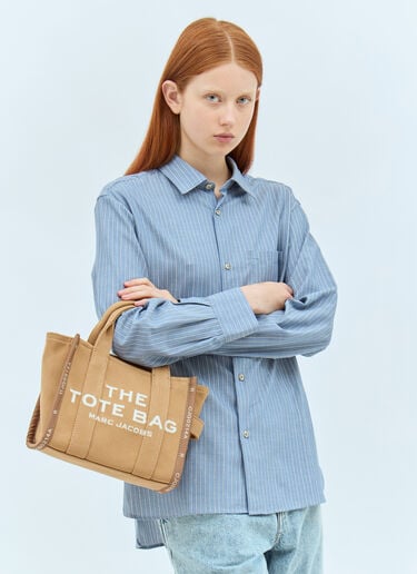 Marc Jacobs The Jacquard Small Tote Bag Beige mcj0257017