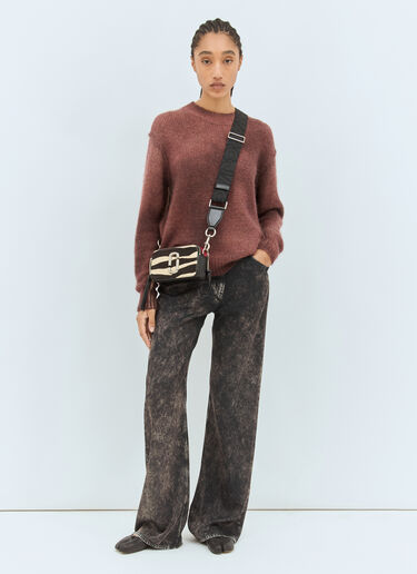 더 지브라 스냅샷 숄더백 Marc Jacobs 더 지브라 스냅샷 숄더백 블랙 mcj0258004
