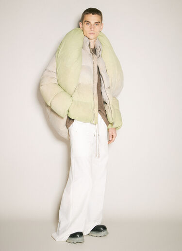 Moncler x Rick Owens Cyclopic 短款羽绒服 米色 mcs0355007