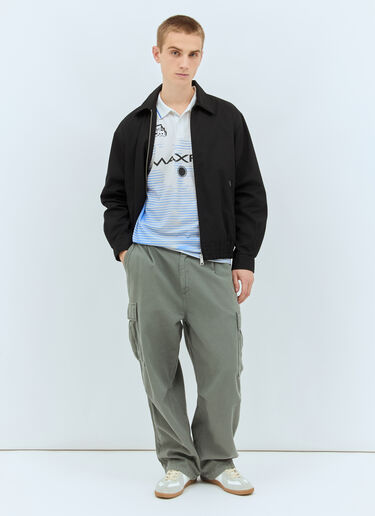Metalwood x Maxfli Maxfli スタチュー ポロシャツ ブルー mem0158001
