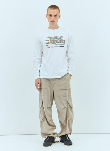 Online Lessons T-Shirt Metalwood Studio Online Lessons T-Shirt White met0156004