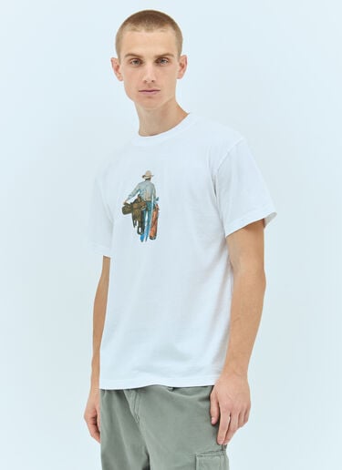Cowboy T-Shirt Metalwood Studio Cowboy T-Shirt White met0156016