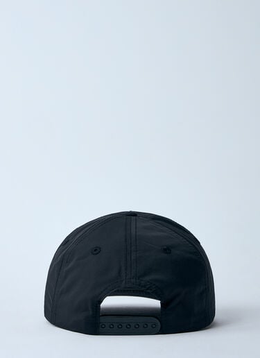 Logo Motif Baseball Cap Metalwood Logo Motif Baseball Cap Black met0160008
