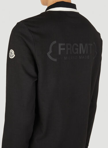 长袖Polo衫 7 Moncler FRGMT Hiroshi Fujiwara 长袖Polo衫 黑 mfr0151016