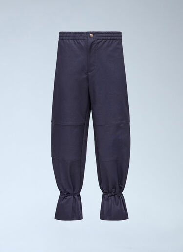 Cotton Gabardine Pants Moncler x Gilga Farm by Donald Glover Cotton Gabardine Pants Navy mgf0162007
