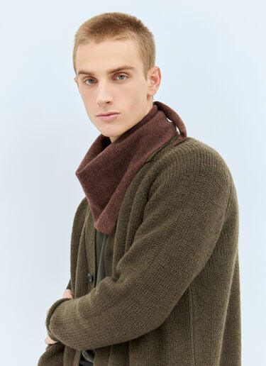 MHL by Margaret Howell Wool Scout Scarf Brown mhl0158014