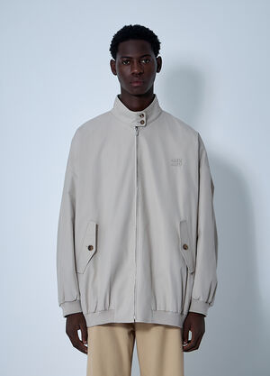 Miu Miu Panama Blouson Jacket Beige miu0161002