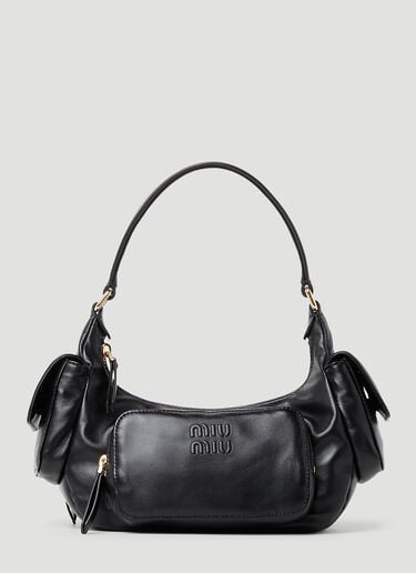 Pocket Shoulder Bag Miu Miu Pocket Shoulder Bag Black miu0252046