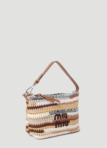크로셰 숄더백 Miu Miu 크로셰 숄더백 내추럴 miu0252056
