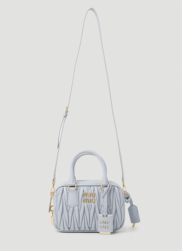 Miu Miu 마틀라세 미니 핸드백 그레이 miu0252073