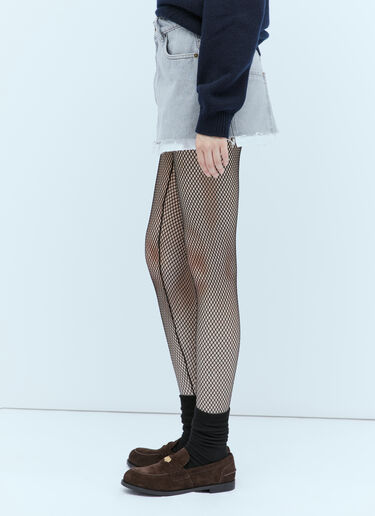 Denim Mini Skirt Miu Miu Denim Mini Skirt Grey miu0254024
