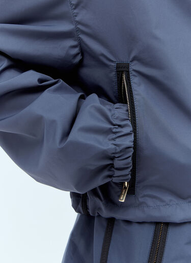 Technical Blouson Jacket Miu Miu Technical Blouson Jacket Blue miu0257014
