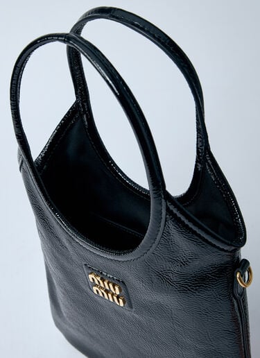 IVY Patent Crossbody Bag Miu Miu IVY Patent Crossbody Bag Black miu0260052