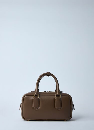 Miu Miu Arcadie 迷你皮革手提包  棕色 miu0260053