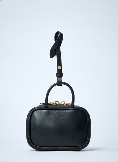 Miu Miu Micro Beau Leather Bag Black miu0262056